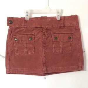 BOGO Abercrombie & Fitch Corduroy Mini Skirt sz 0